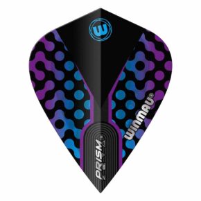 Misaladejuegos Plumas Winmau Darts Kite Blue, Black & Purple Kite Flight 6907.114