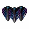 Misaladejuegos Plumas Winmau Darts Kite Blue, Black & Purple Kite Flight 6907.114 - Imagen 3