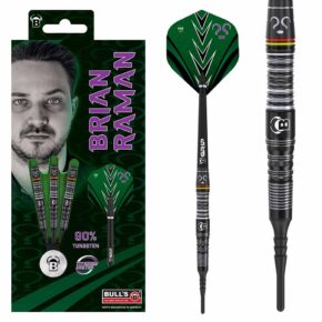 Misaladejuegos Dardos Bulls Darts DE Brian Raman 18gr 90% 19768 - Imagen 2