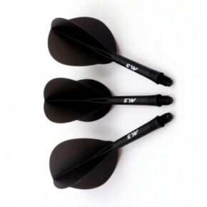 Misaladejuegos Plumas Cuesoul Flights AK5 Pear L Black  AK-51SD-L - Imagen 3