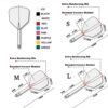 Misaladejuegos Plumas Cuesoul Flights AK5 Shape Naranja m CSAK-510YS - Imagen 3