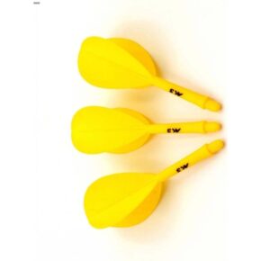 Misaladejuegos Plumas Cuesoul Flights AK5 Pear L Amarilla AK-57SD-L - Imagen 2