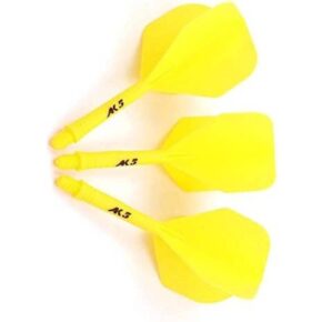 Misaladejuegos Plumas Cuesoul Flights AK5 Standard L Amarilla  CSAK-57XL - Imagen 2