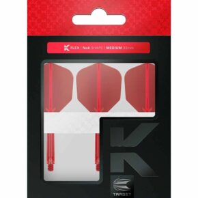 Misaladejuegos Plumas Target K-Flex No.6 Shape Red Inter 410011 - Imagen 4