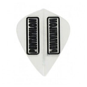 Misaladejuegos Plumas Pentathlon Blanca Transparente