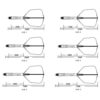 Misaladejuegos Plumas Cuesoul Rost T19 Talla 5 74mm Clear Purple - Imagen 5