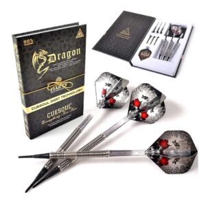 Misaladejuegos Dardos Cuesoul Darts Dragon Black 90% 18g - Imagen 3