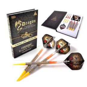 Misaladejuegos Dardos Cuesoul Darts Dragon Gold 90% 18g