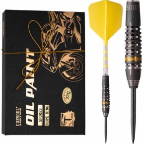 Misaladejuegos Dardos Cuesoul Darts Motorcicle Hope Rinf Yellow 90% 20g