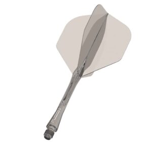Misaladejuegos Plumas Winmau Darts Fusion Grey Short 22-64mm 8779 - Imagen 2