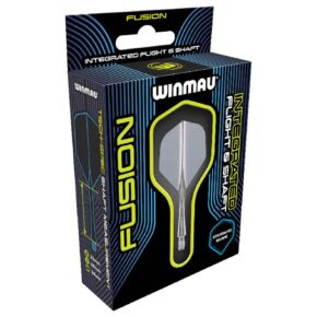 Misaladejuegos Plumas Winmau Darts Fusion Grey Short 22-64mm 8779 - Imagen 3