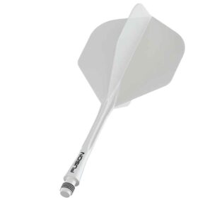 Misaladejuegos Plumas Winmau Darts Fusion White Short 22-64mm 8778 - Imagen 2