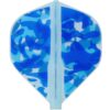 Misaladejuegos Plumas Fit Flight Series Liquid Camo C Standard Blue - Imagen 2