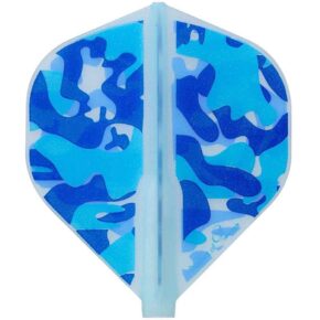 Misaladejuegos Plumas Fit Flight Series Liquid Camo C Standard Blue