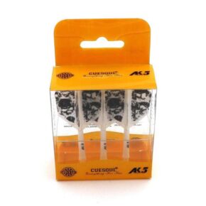 Misaladejuegos Plumas Cuesoul Integrate Flights AK5 Shape L Blanca Skeleton Pattern  5kl11-l - Imagen 3