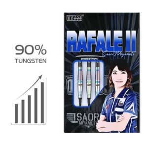 Misaladejuegos Dardos One80 Saori Miyamoto Signature Rafale II Chameleon 19g 90% 9373 - Imagen 4
