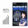 Misaladejuegos Dardos One80 Saori Miyamoto Signature Rafale II Black 21g 90% 9374 - Imagen 4