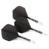 Misaladejuegos Plumas Cuesoul Rost T19 Talla M 69mm Clear Black Standard CS-57XB1M