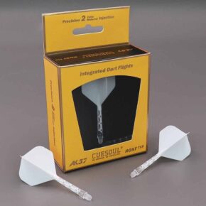 Misaladejuegos Plumas Cuesoul Rost T19 Talla L 74mm Standard Clear White CS-57XB8L - Imagen 4