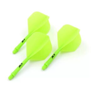 Misaladejuegos Plumas Cuesoul Flights AK5 Standard Verde S 53XS - Imagen 2