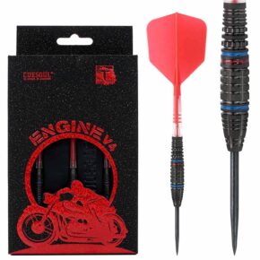 Misaladejuegos Dardos Cuesoul Engine V4 Red Hope Steel tip 90% 21g CSOP-90Y21K22