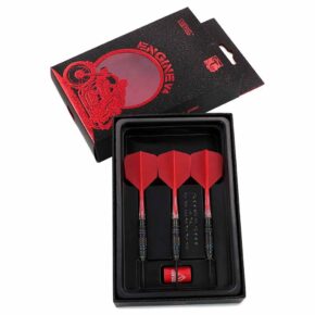 Misaladejuegos Dardos Cuesoul Engine V4 Red Hope Steel tip 90% 21g CSOP-90Y21K22 - Imagen 4