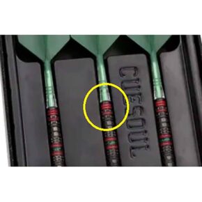 Misaladejuegos Dardos Cuesoul Engine V1 Green Hope Soft tip 90% 21g CSOP-90R21K19 - Imagen 4