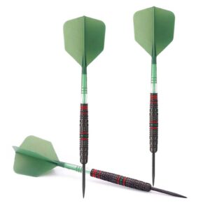 Misaladejuegos Dardos Cuesoul Engine V1 Green Hope Steel tip 90% 23g CSOP-90Y23K19 - Imagen 3