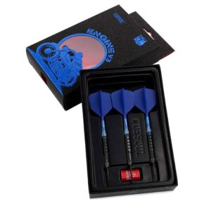 Misaladejuegos Dardos Cuesoul Engine V3 Blue Hope Steel tip 90% 22g CSOP-90Y22K21 - Imagen 2