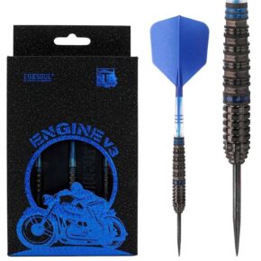 Misaladejuegos Dardos Cuesoul Engine V3 Blue Hope Steel tip 90% 22g CSOP-90Y22K21