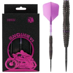 Misaladejuegos Dardos Cuesoul Engine V2 Purple Hope Steel Tip 90% 22g CSOP-90Y22K20