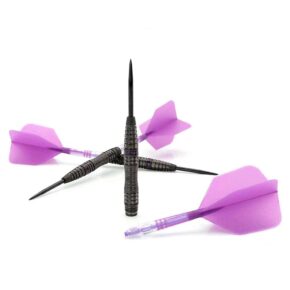 Misaladejuegos Dardos Cuesoul Engine V2 Purple Hope Steel Tip 90% 22g CSOP-90Y22K20 - Imagen 5