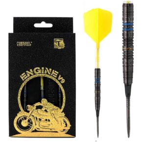 Misaladejuegos Dardos Cuesoul Engine V9 Gold Hope Soft tip Steel Tip 90% 18g CSOP-90M20K27