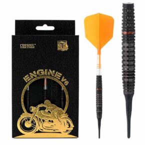 Misaladejuegos Dardos Cuesoul Engine V6 Orange Hope Soft tip 90% 20g CSOP-90R20K24