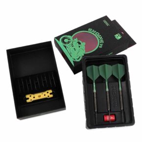 Misaladejuegos Dardos Cuesoul Engine V8 Green Hope Soft tip Steel Tip 90% 20g CSOP-90M20K26 - Imagen 3