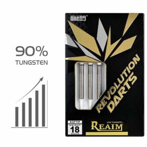 Misaladejuegos Dardos One80 Revolution Darts Reaim 90% 18g 7886 - Imagen 4