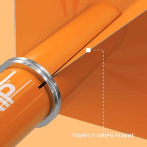 Misaladejuegos Cañas Target Pro Grip Shaft Short 3 sets Orange (34mm) 380249 - Imagen 3