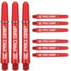 Misaladejuegos Cañas Target Pro Grip Shaft Intb 3 sets Red (34mm)