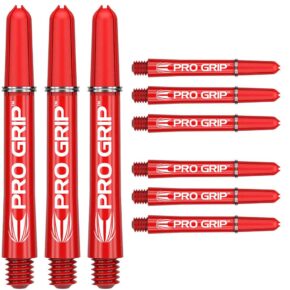 Misaladejuegos Cañas Target Pro Grip Shaft Intb 3 sets Red (34mm)