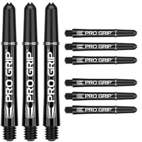 Misaladejuegos Cañas Target Pro Grip Shaft Short 3 sets Negro (34mm) 380230