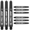Misaladejuegos Cañas Target Pro Grip Shaft Medium 3 sets Negro (48mm) 380233