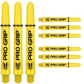 Misaladejuegos Cañas Target Pro Grip Shaft Short 3 sets Yellow (34mm) 380261