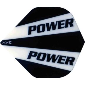 Misaladejuegos Plumas Power MAx Standard Logo Negra Blanca Solid - Imagen 3