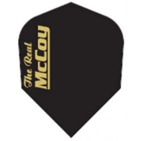 Misaladejuegos Plumas McCoy standard Negra Texto Dorado MC-OO3