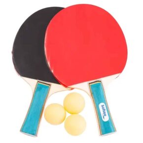 Misaladejuegos Lote 2 Pala Ping Pong + 3 pelots Softee Eqsi 70013