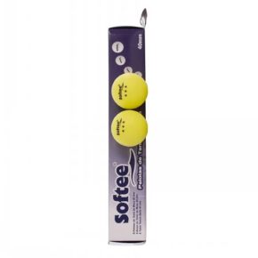 Misaladejuegos Caja 6 Pelotas Softee Tenis Mesa 40mm Amarillo 24160.019.40 - Imagen 2