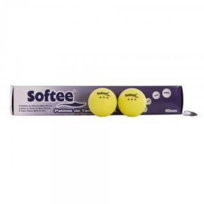 Misaladejuegos Caja 6 Pelotas Softee Tenis Mesa 40mm Amarillo 24160.019.40
