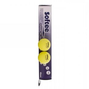 Misaladejuegos Caja 6 Pelotas Softee Tenis Mesa 40mm Amarillo 24160.019.40 - Imagen 3