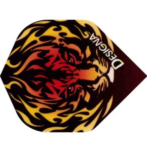 Misaladejuegos Plumas Designa Iflight No2 Std Tiger In Flames F0610 - Imagen 3