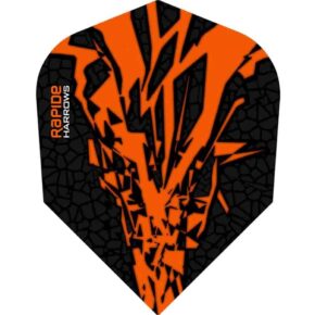 Misaladejuegos Plumas Harrows Darts Rapide Standard Naranja Negra F2592
